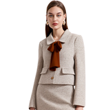 BR12138 ITALIAN SUIT JACKET WITH BOWL