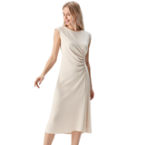 BR55090 DRAPED BODYCON MAXI DRESS