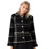 BR55680 PLAID JACKET