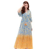 BR25276 ELEGANCE OMBRE MAXI DRESS