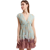 BR25283  ELEGANCE OMBRE ONE SIZE MINI DRESS