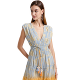 BR25283  ELEGANCE OMBRE ONE SIZE MINI DRESS