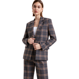 BR11169 ITALIAN PLAID JACKET
