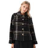 BR55680 PLAID JACKET